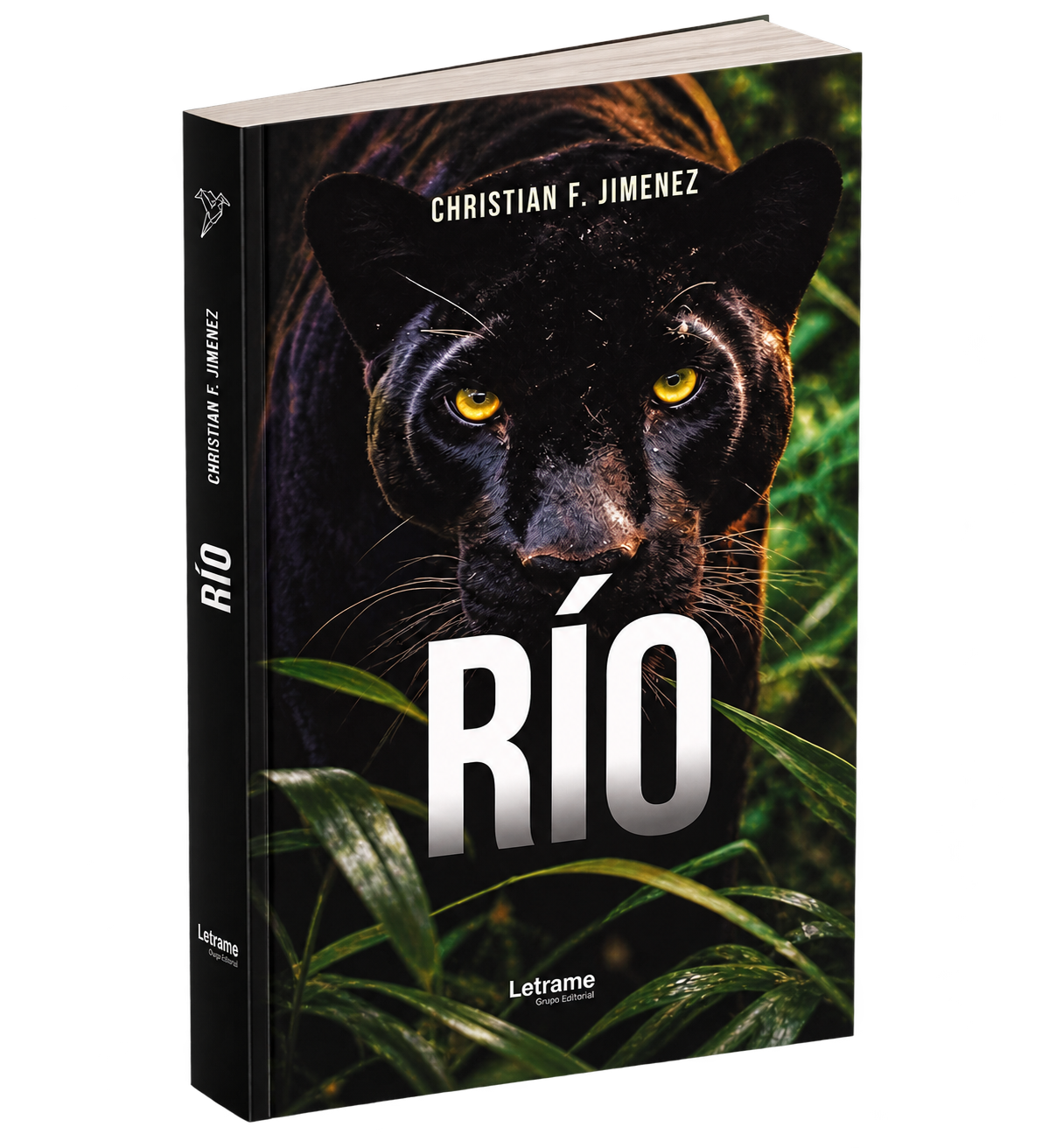 Portada del libro Río, de Christian F. Jiménez